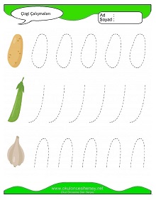 Çizgi Çalışma Sayfaları